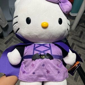 Purple Halloween Hello Kitty Plush